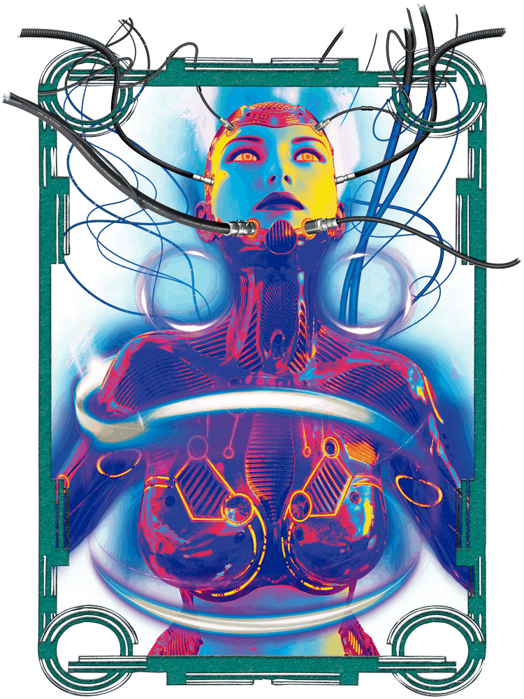 Cyberpunk Bionic Hybrid Dystopian Fantasy