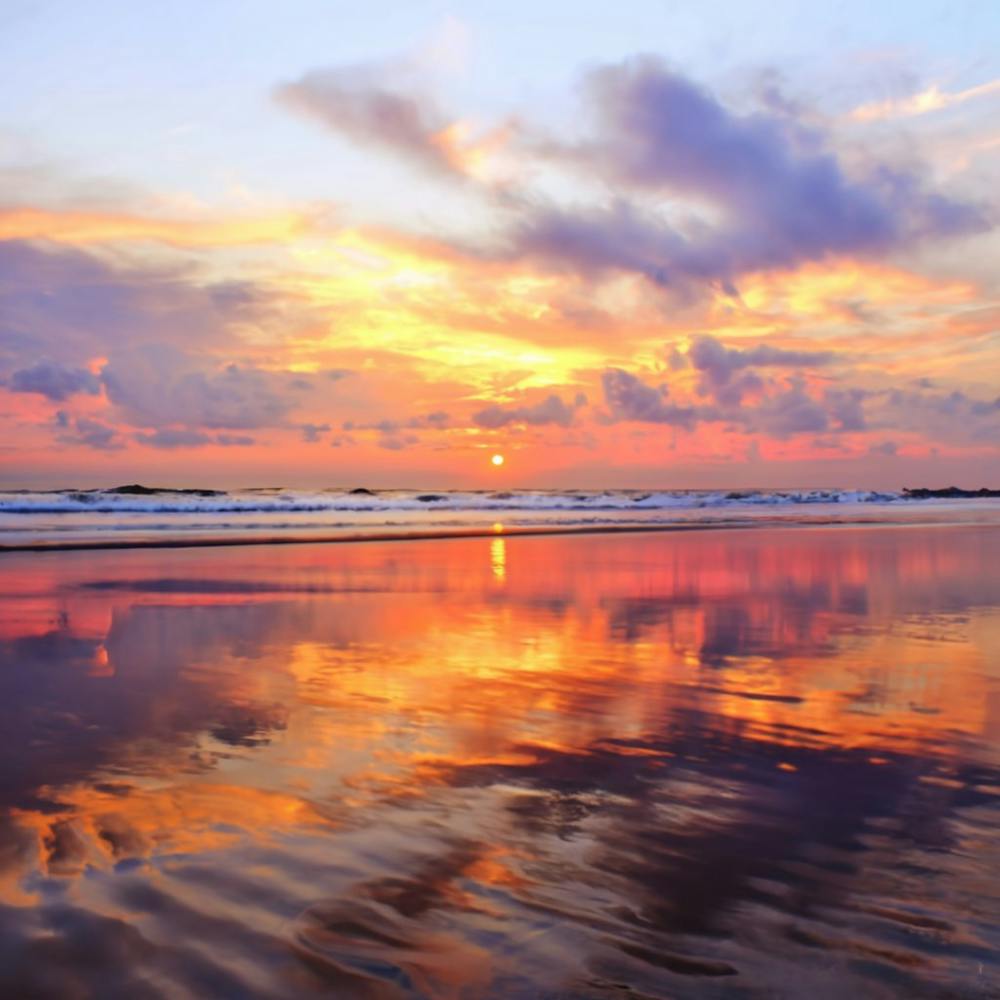 Sunset On The Beach 1