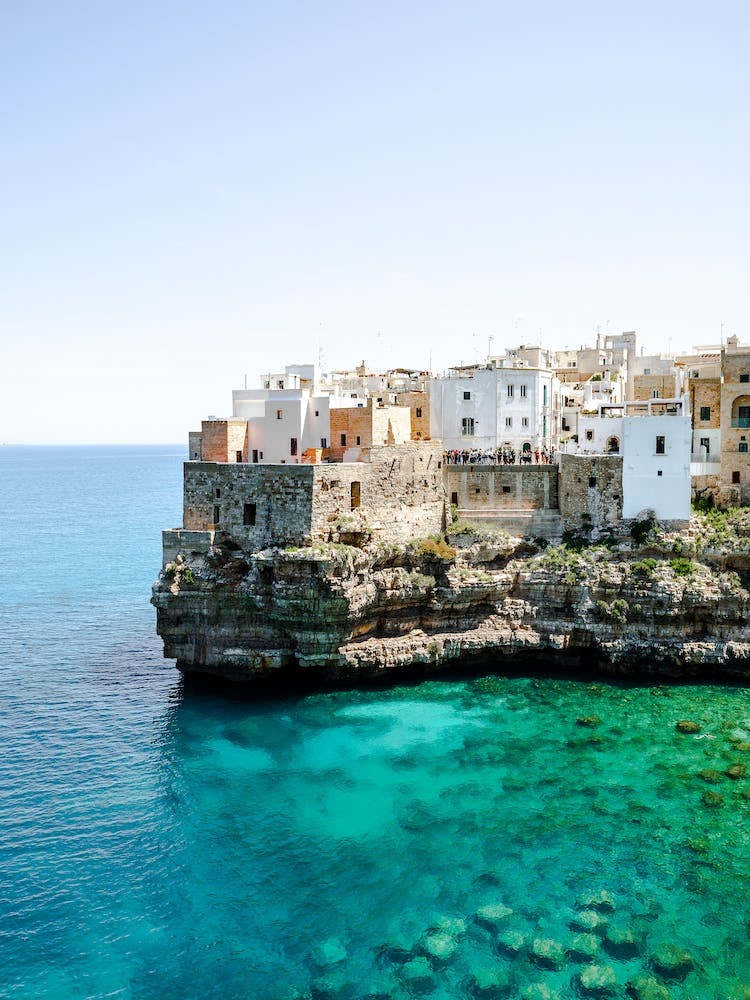 Polignano A Mare Cliffs | Puglia Italy | Italian Coastline