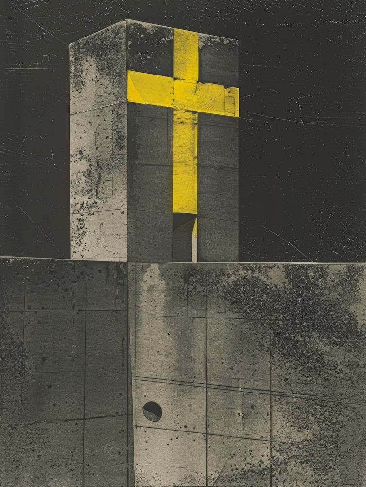 Cross On A Wall