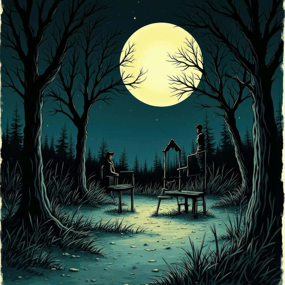 Moonlight In The Woods 1