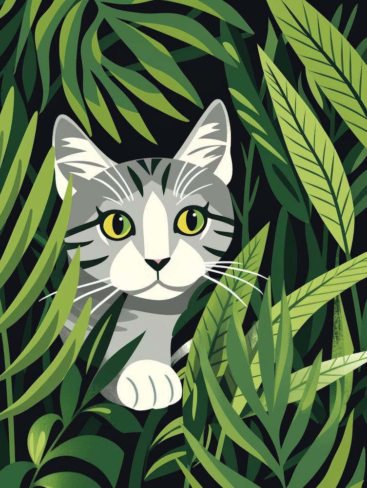 Cat In The Jungle 24