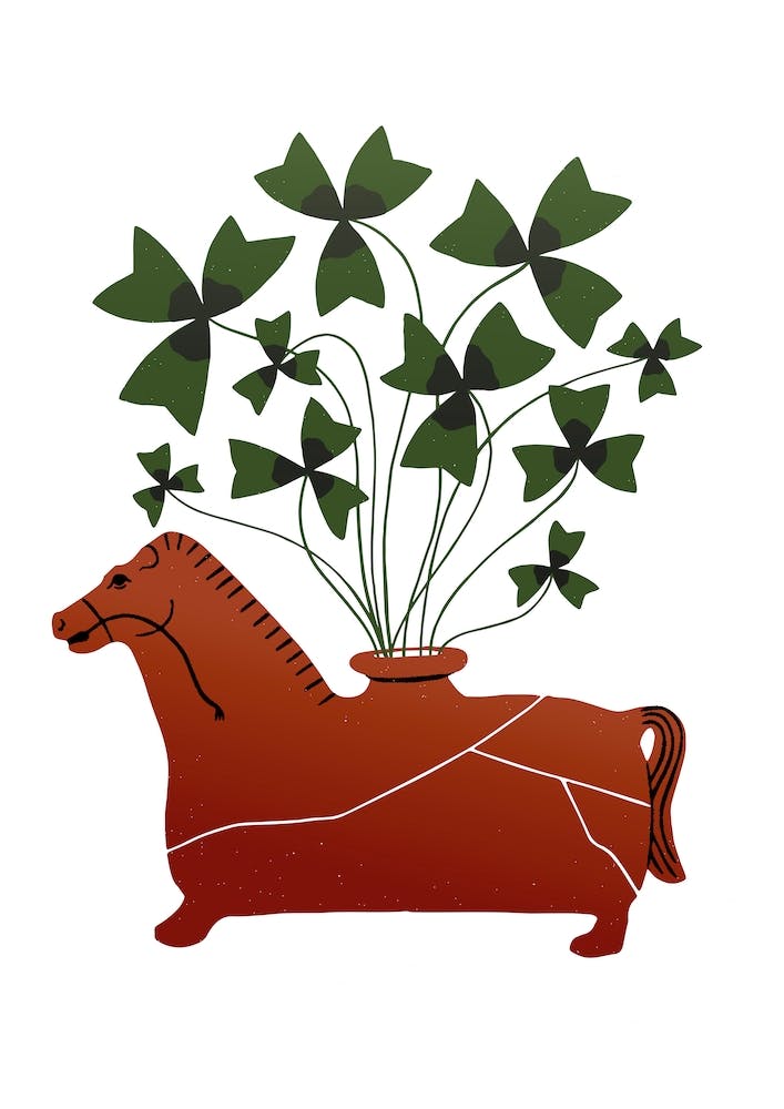 Fiesole Horse Vessel