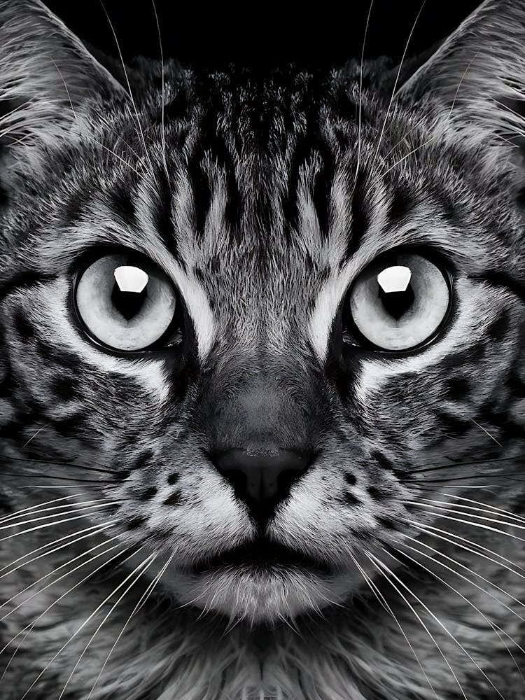 Portrait Of A Cat
