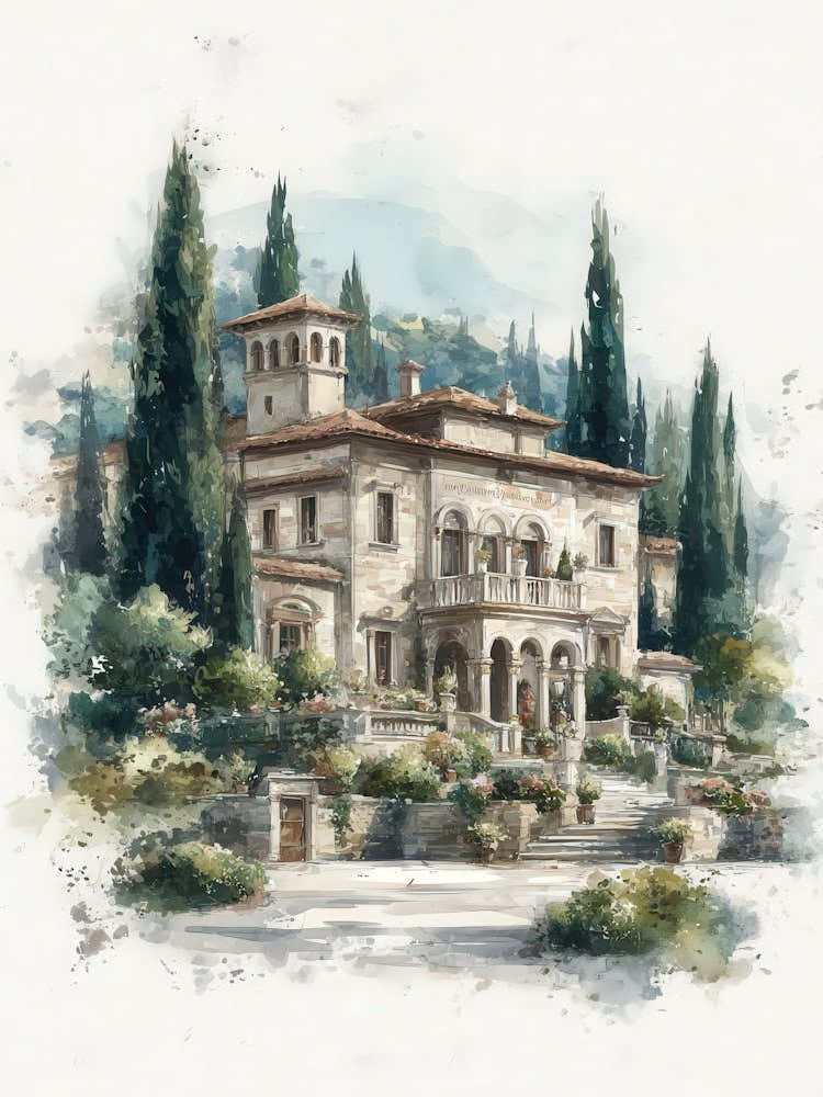 Aihrgdesign Isolated Watercolor Painting Of Italian Renaissan 42364312 9483 4668 93fd F0d565772808 2