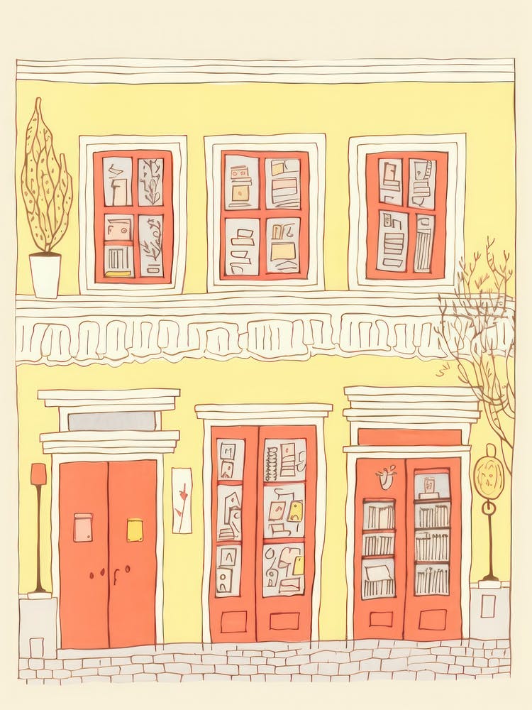 Lyon The Book Nook Pastel Colours 2