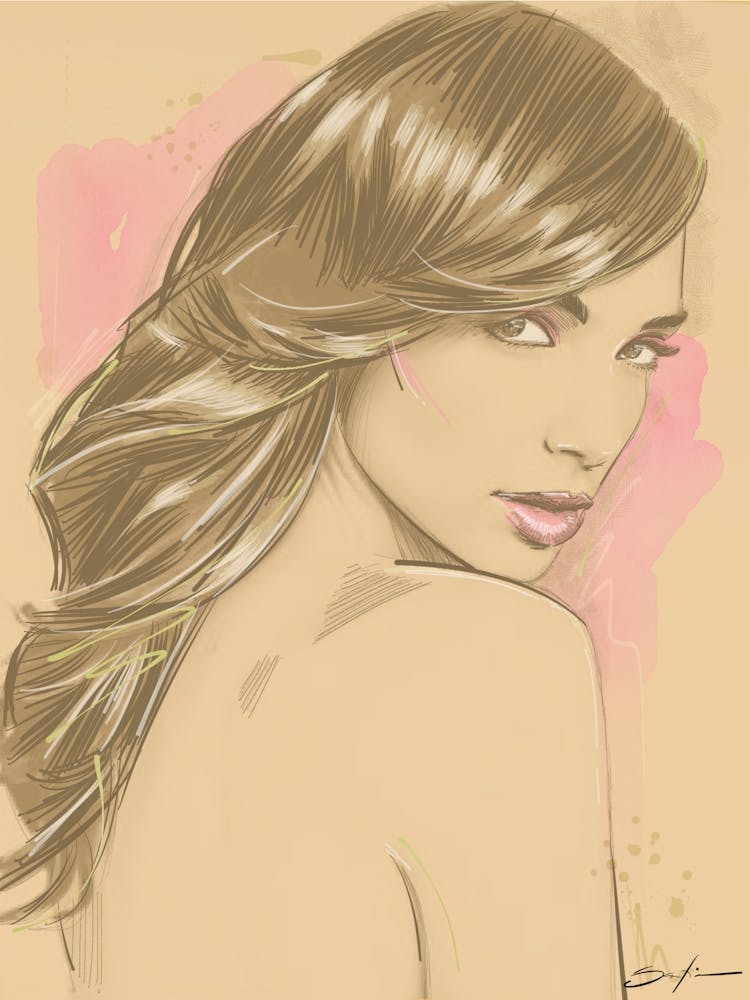 Gal Gadot - Retro 80s Style