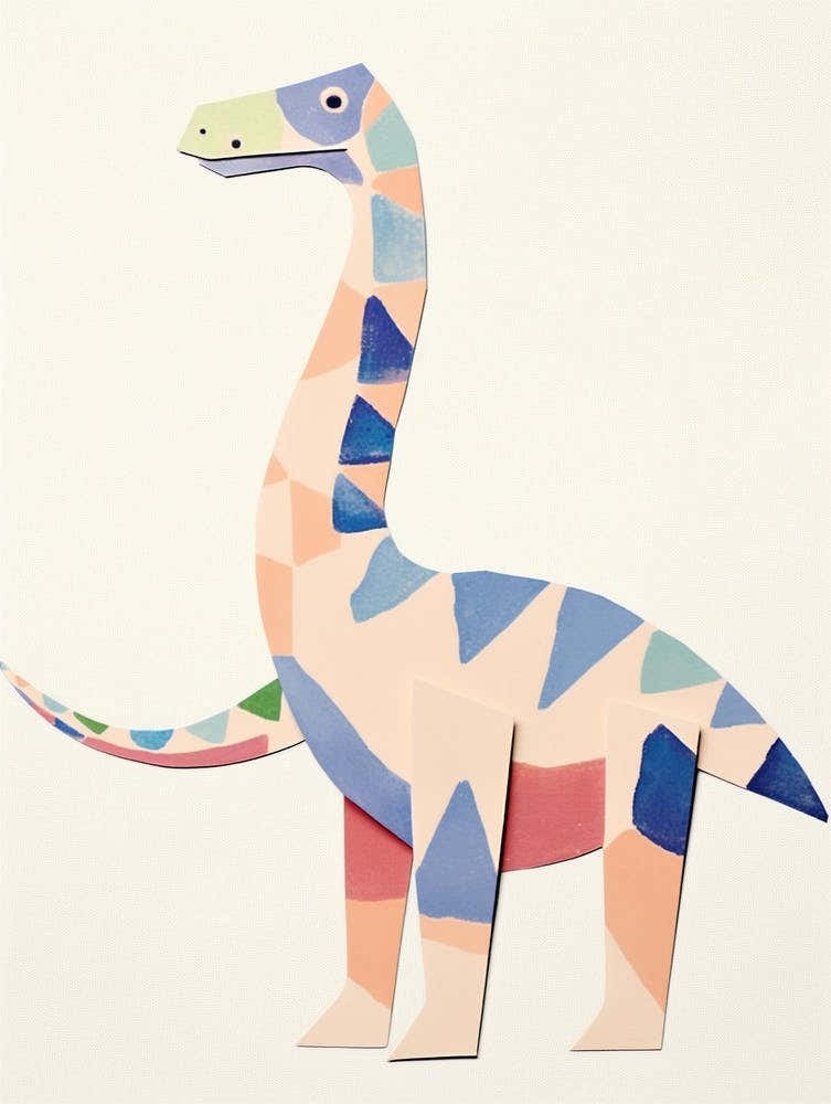 Nursery Dinosaur Art Sauroposeidon 2