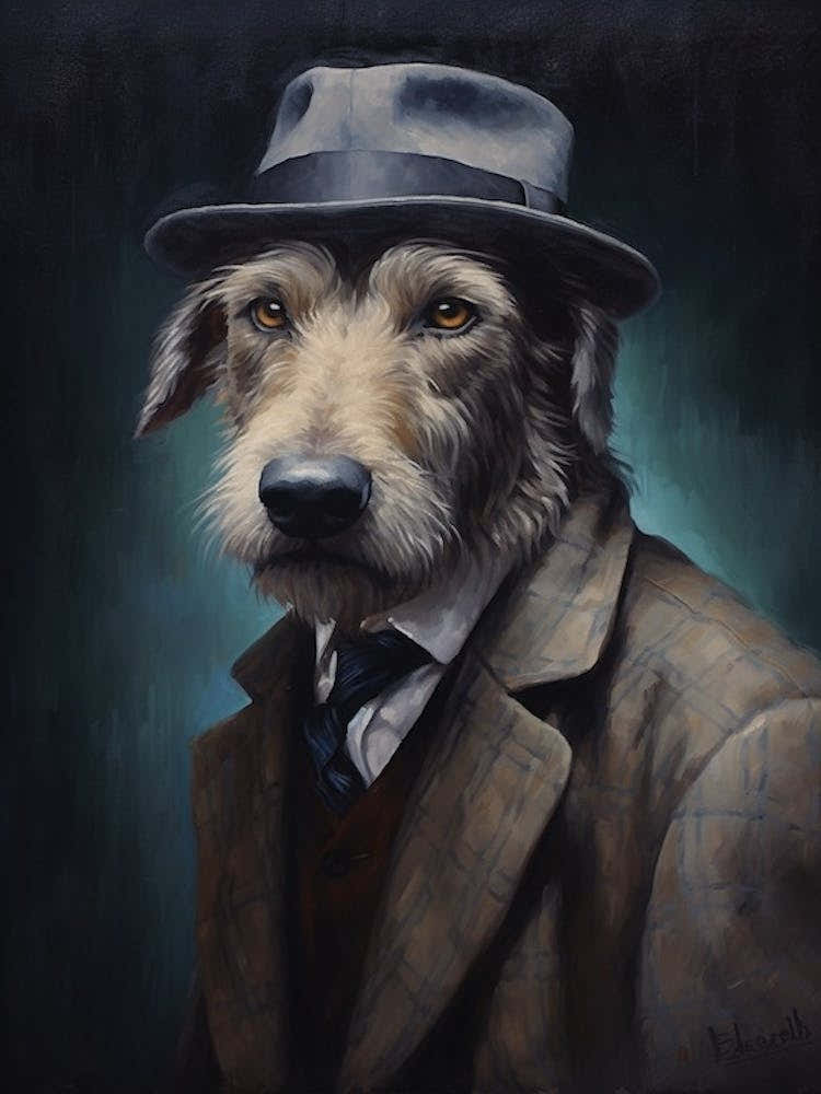 Gangster Dog Irish Wolfhound 2