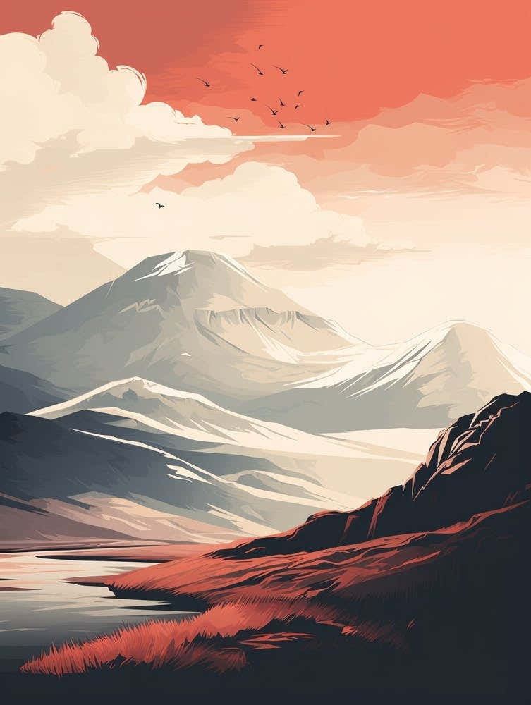 Ben Nevis Scotland 3 Hiking Trail Landscape