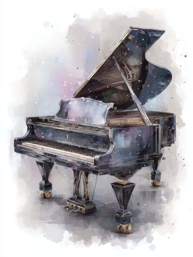Aihrgdesign Isolated Watercolor Painting Of Vintage Musical I A71f56fe 6c00 4598 Bca5 8d71d7a03d68 1