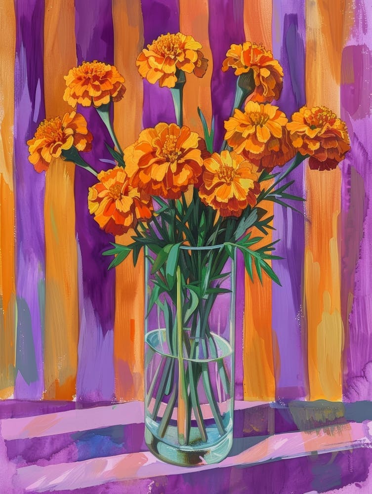 Orange Carnations 3