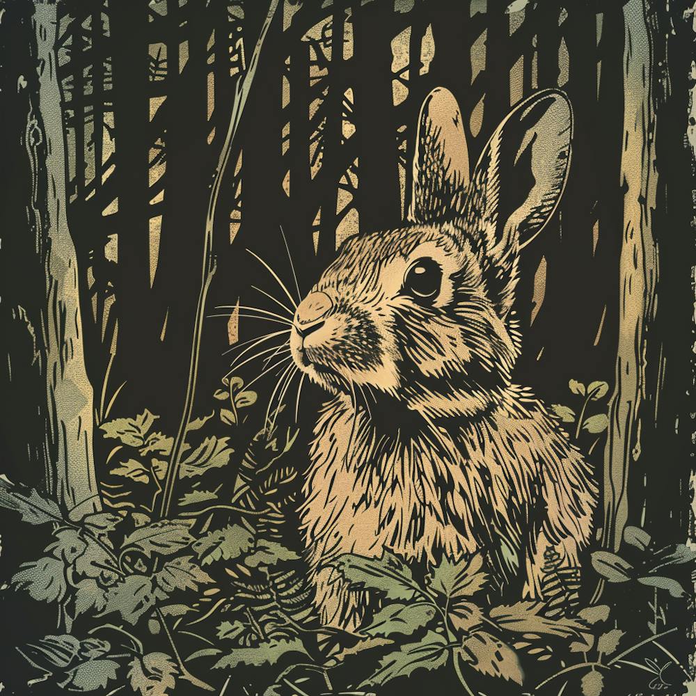 Rabbit In The Woods 2