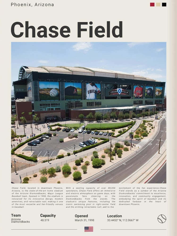 Baseball - Arizona Diamondbacks - Chase Field 1