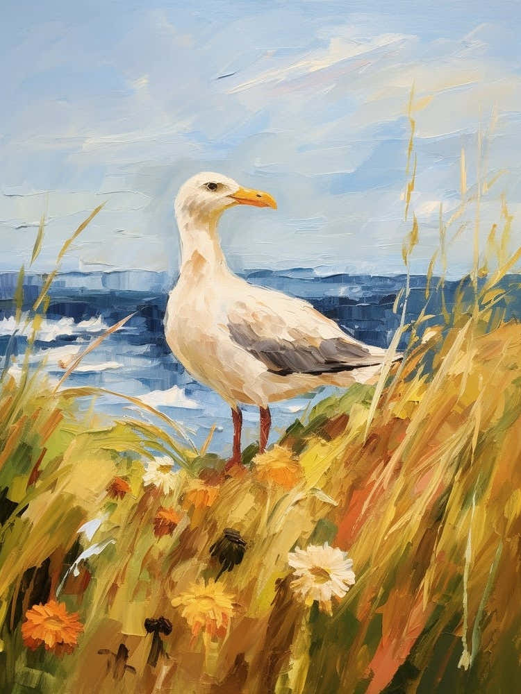 Bird Painting Albatross 4