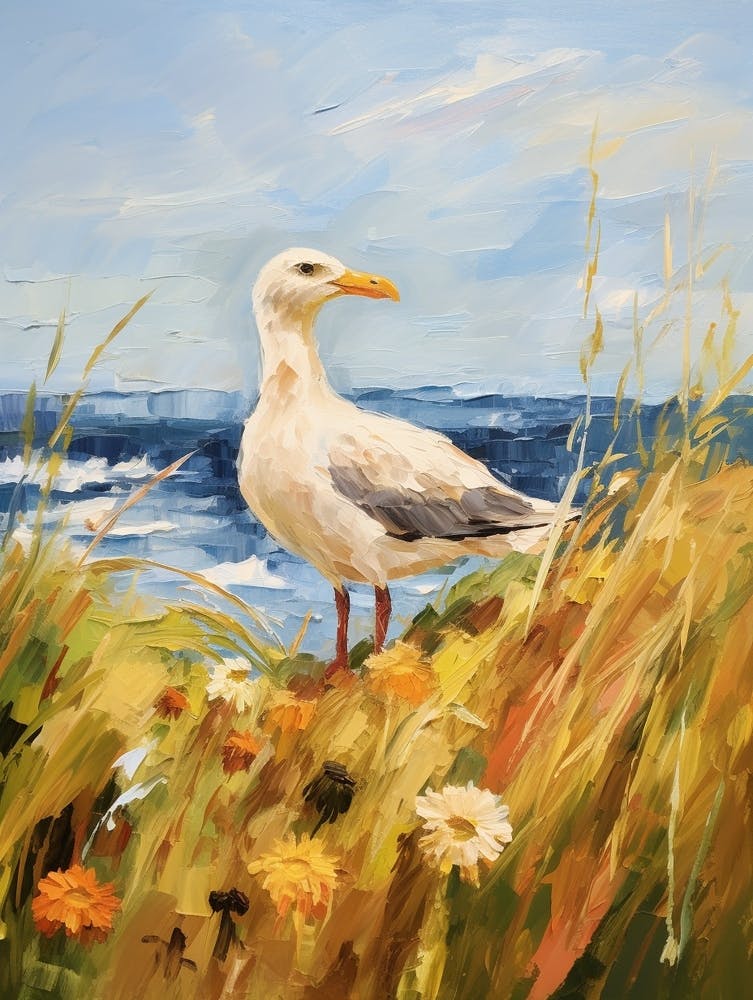 Bird Painting Albatross 4