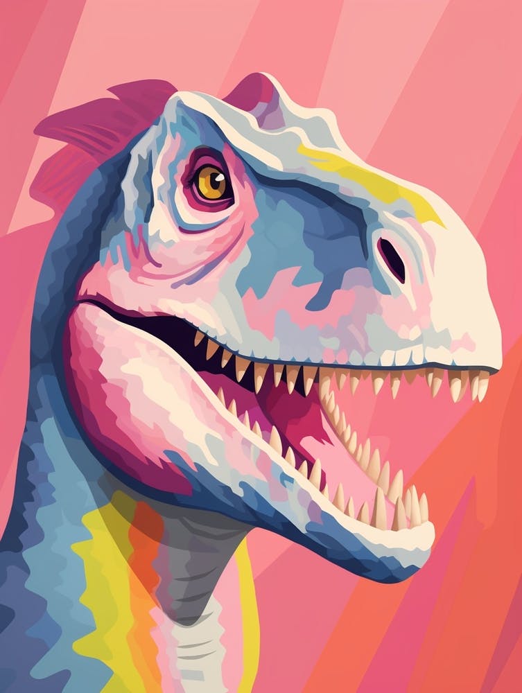 Colourful Dinosaur Indominus Rex