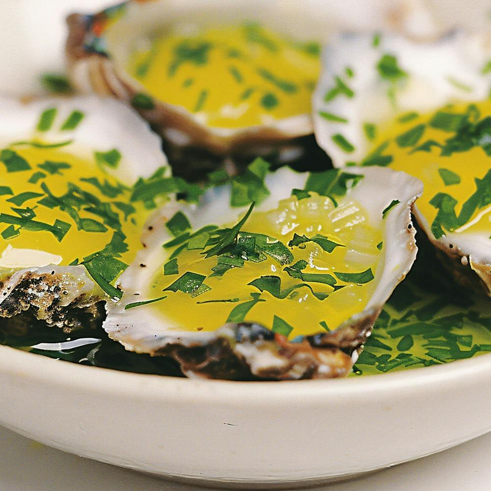 Oysters With Lemon
