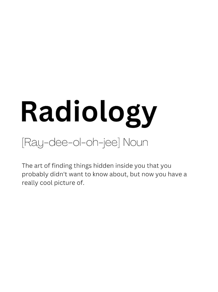 Radiology Definition Meaning