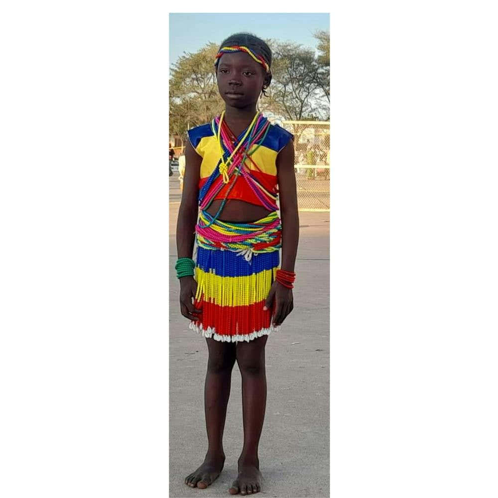 Child In Traditional Dress