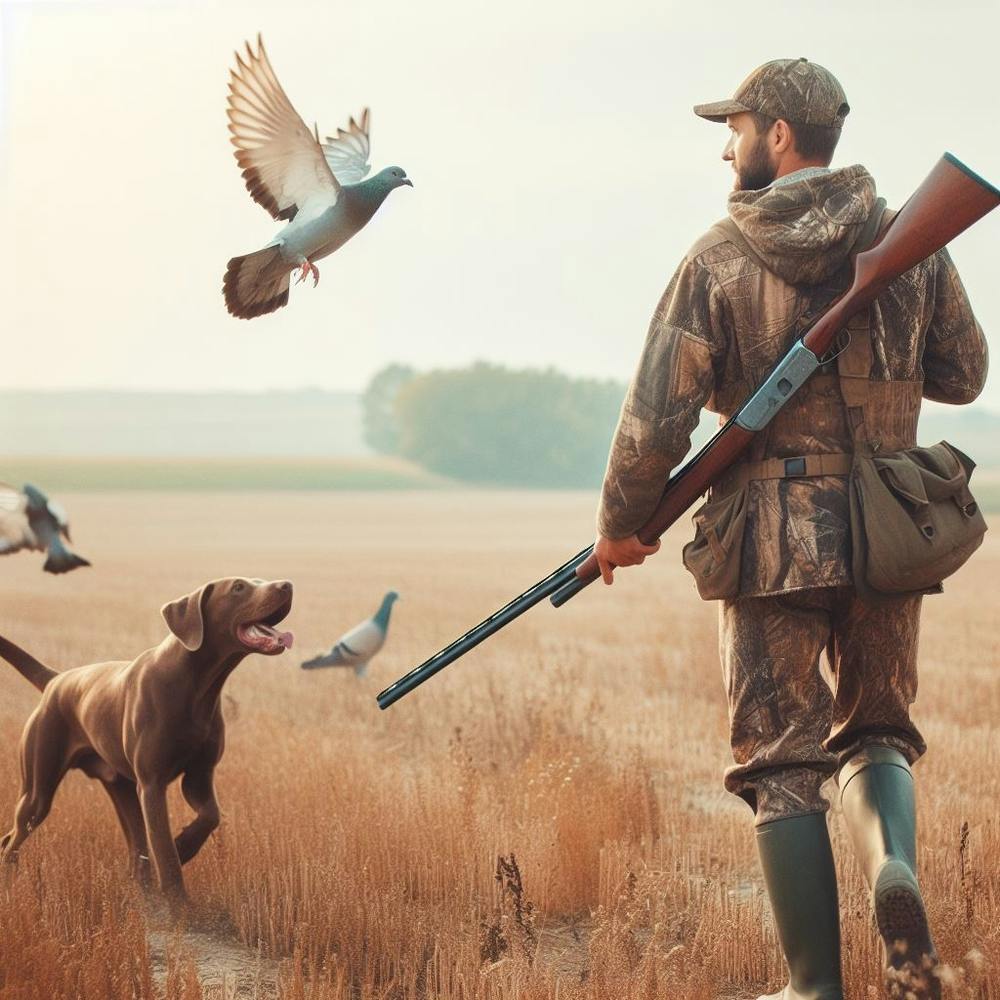 Hunter And His Dog