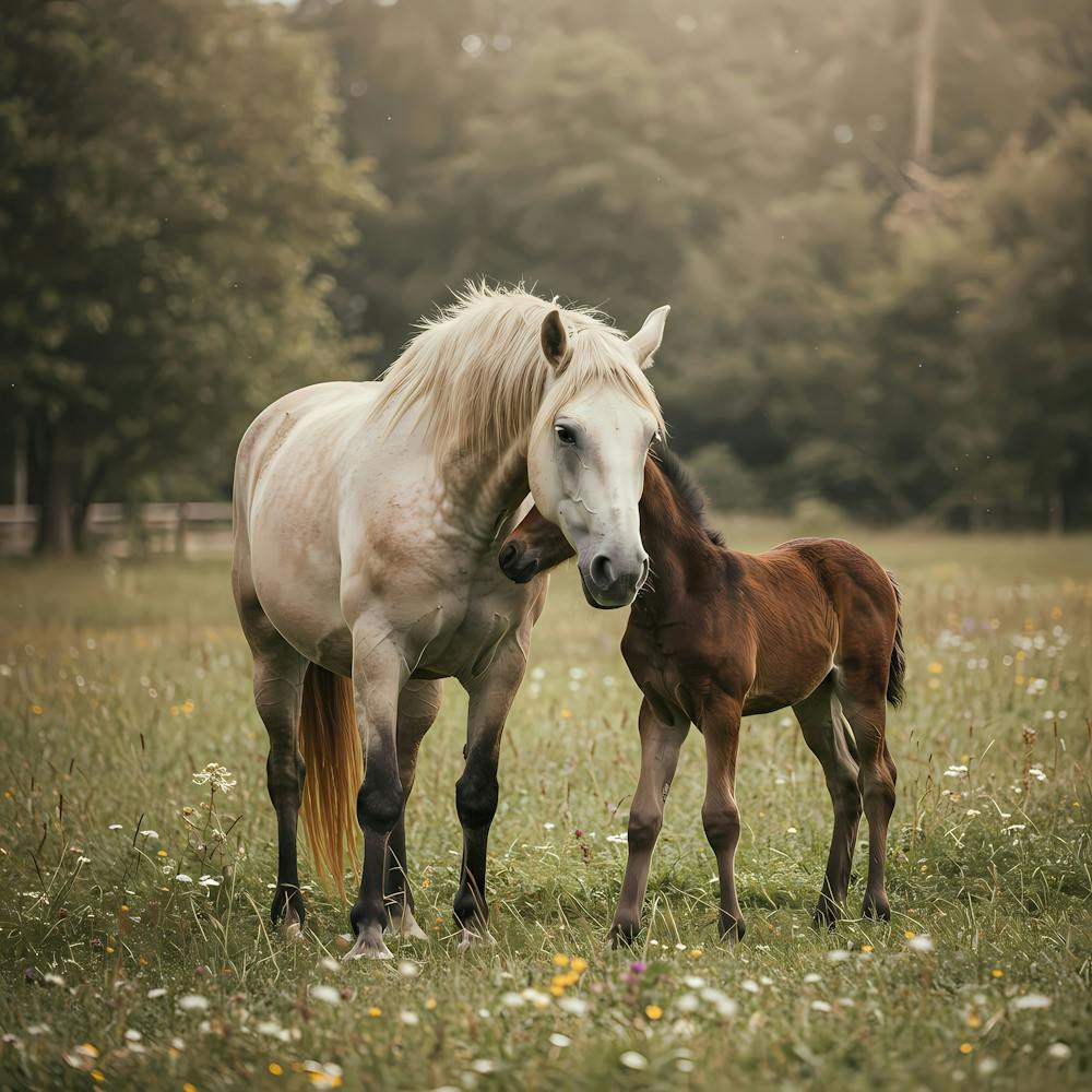 Horse And Foal 2