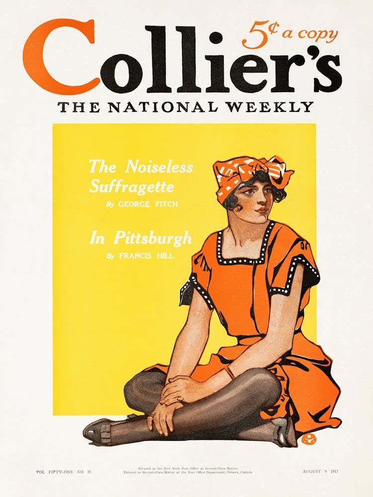 Collier's, The National Weekly (1913), Edward Penfield