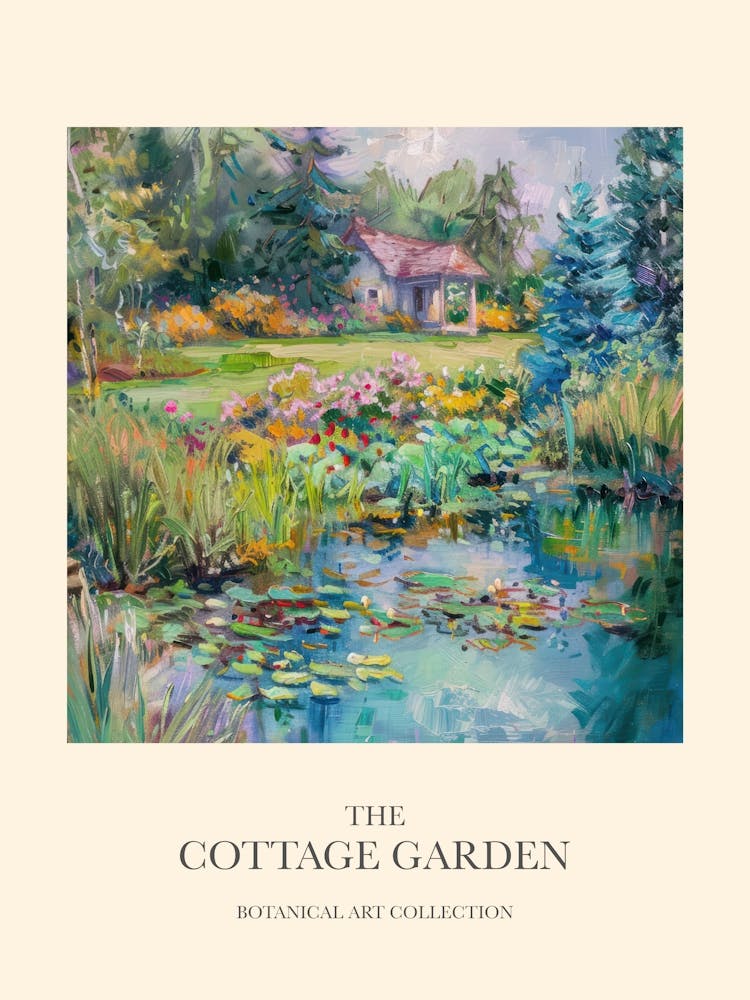 Cottage Garden Poster Garden Melodies 9