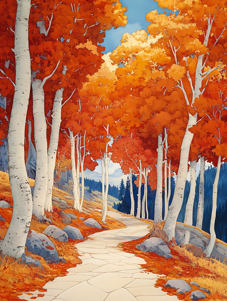 Beautiful Autumn Painting 8