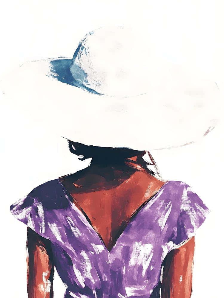 Woman In A Hat 9