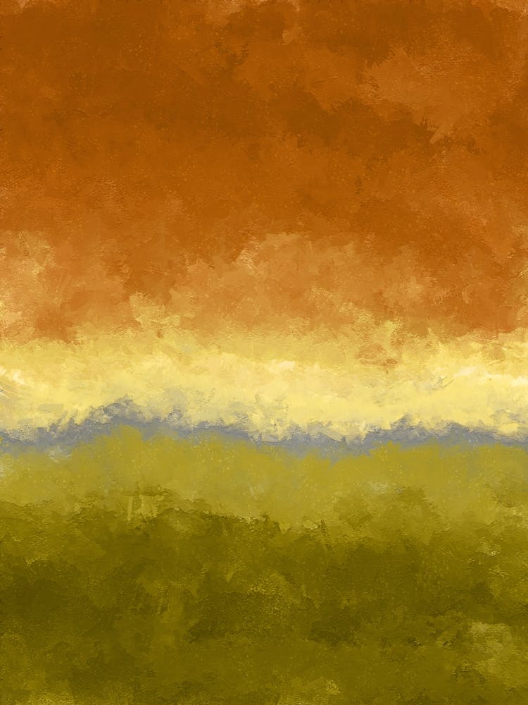 Abstract Digital Oil Painting Nature