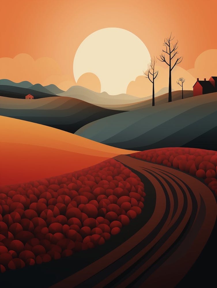 Rural Abstract Minimalist 5