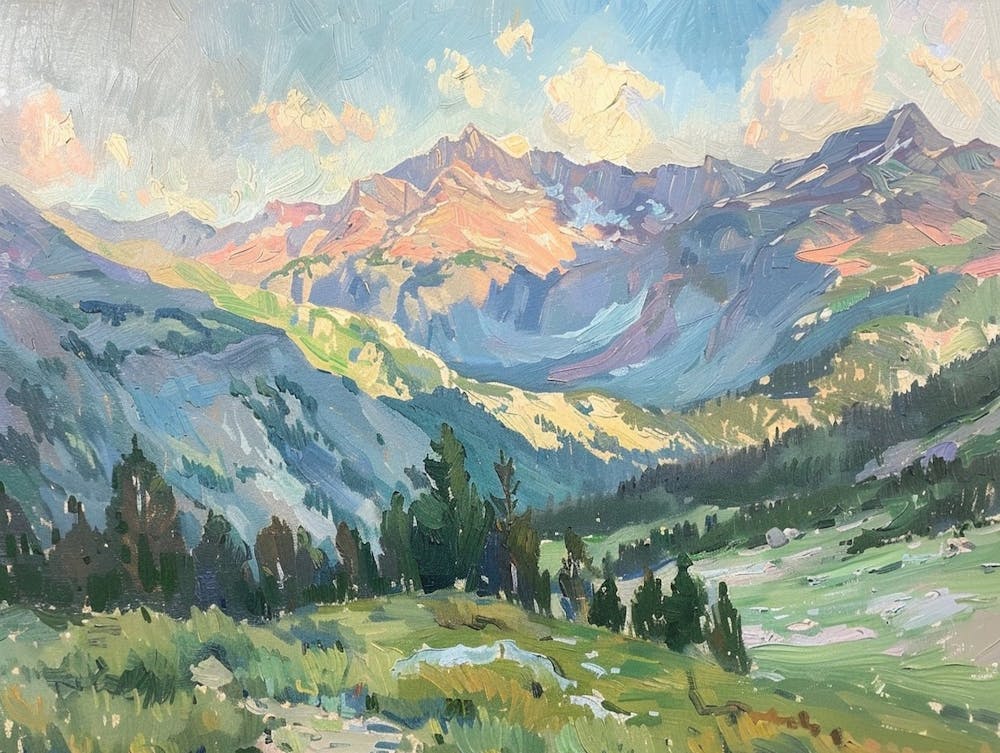 Western Landscapes Rocky Mountains 1