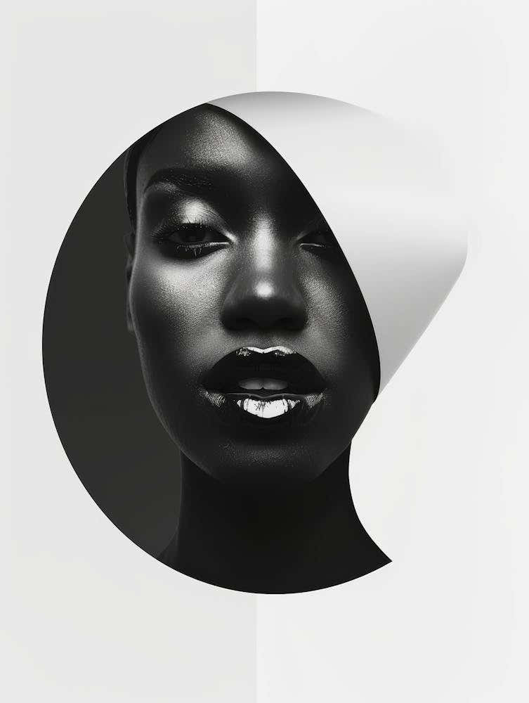 African Woman'S Face 1