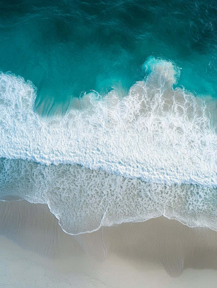Aerial View Of A Beach 155