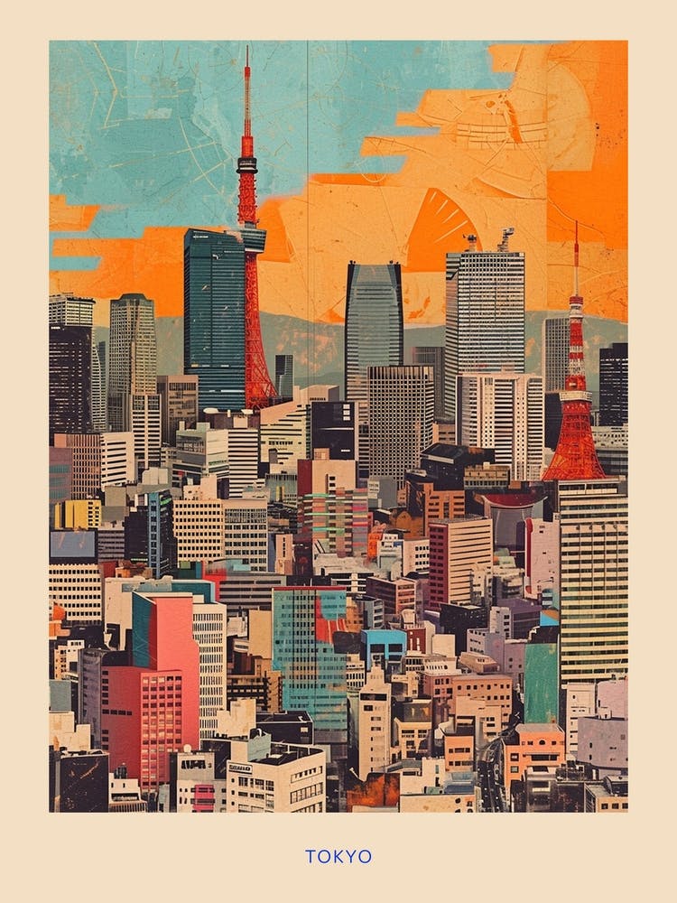 Kitsch Tokyo Poster 1