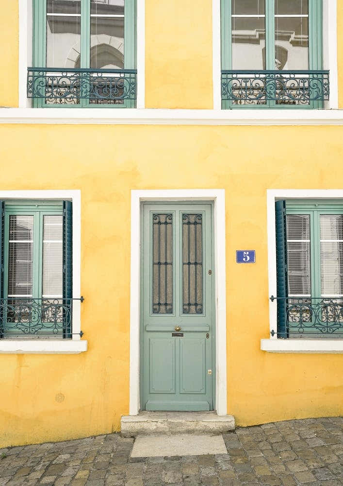 The Yellow House In Lyon