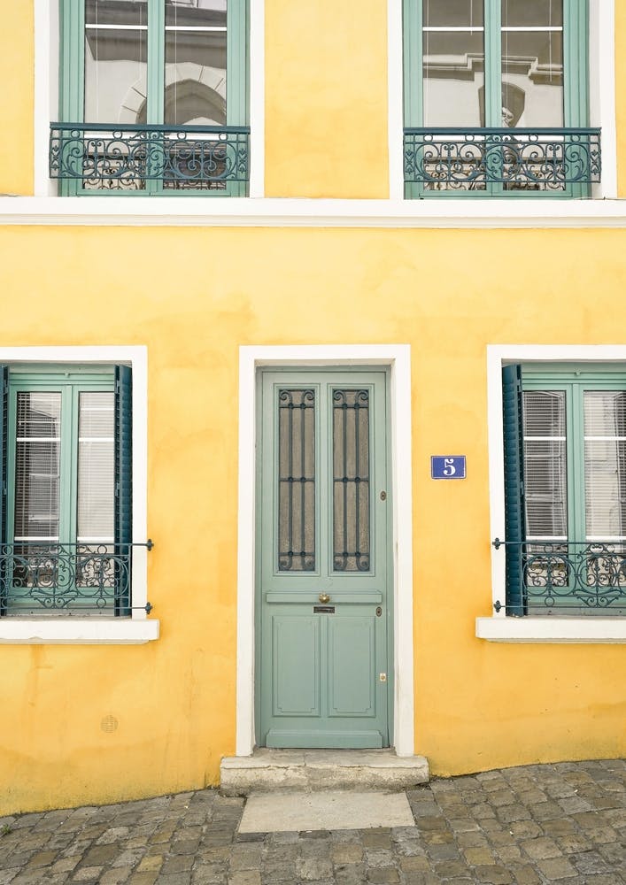 The Yellow House In Lyon