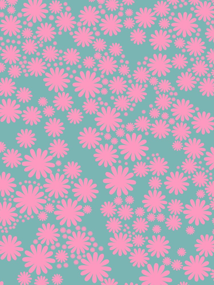 Daisy Garden | 06 - Mint And Pink
