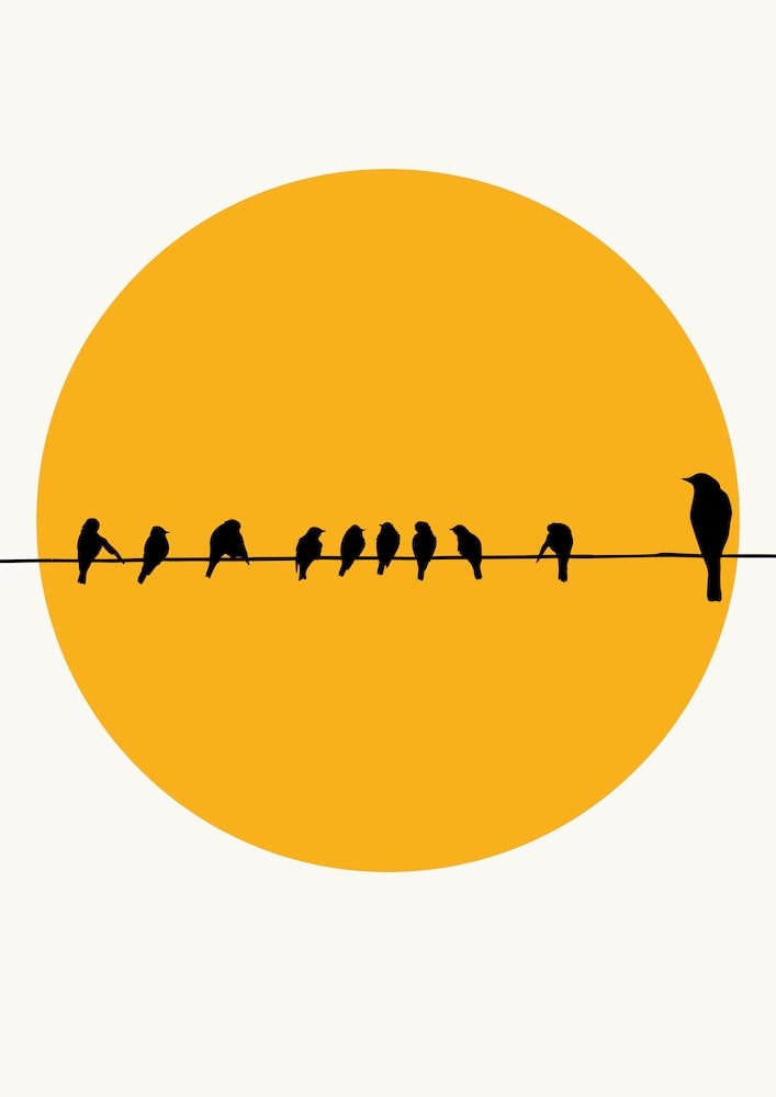 Sleeping Birds Bedroom