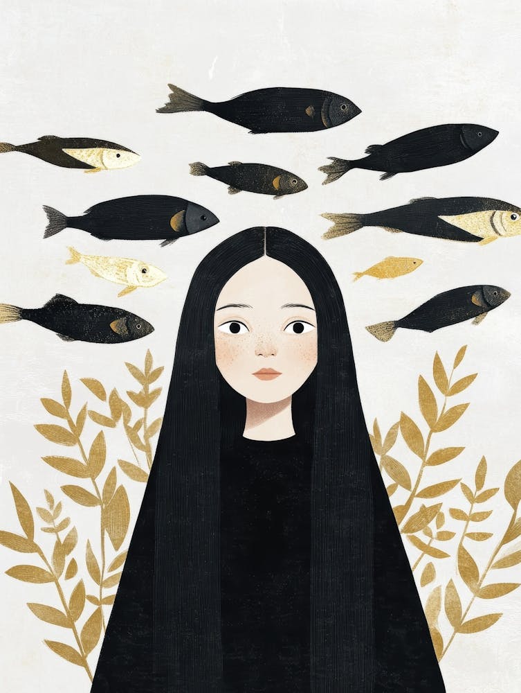 Nun With Fish