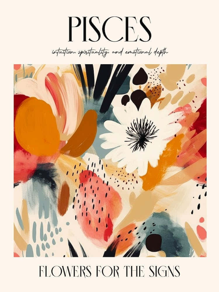 Flowers For The Signs Pisces 1 Zodiac Sign