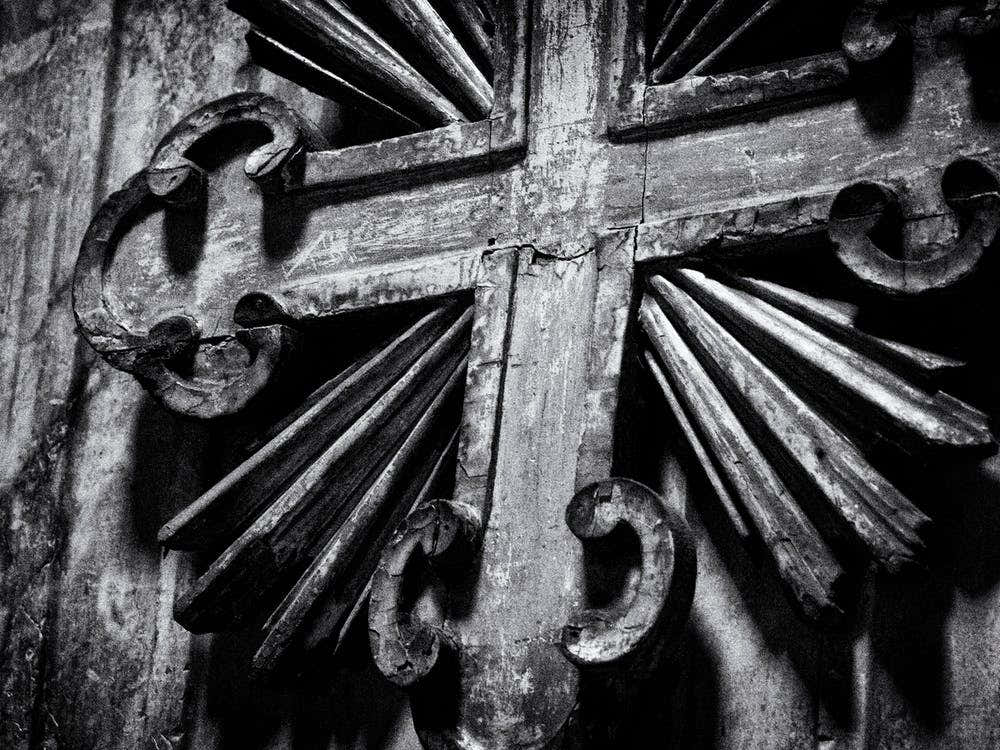 Wooden Church Cross // Rome, Italy // Travel Photography