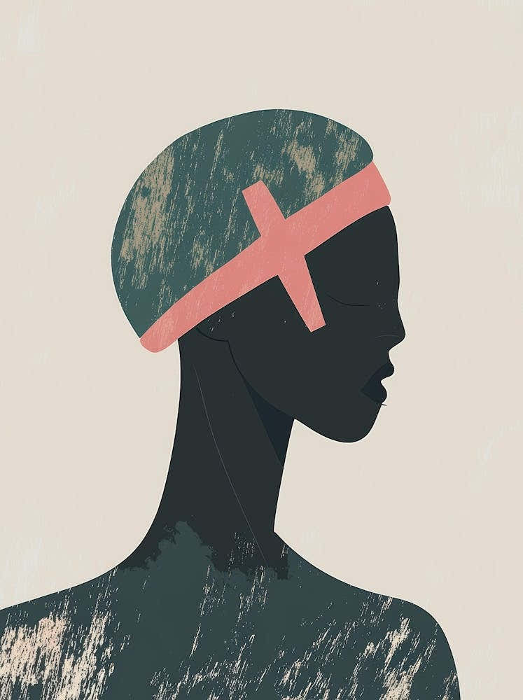 Silhouette Of A Woman 103