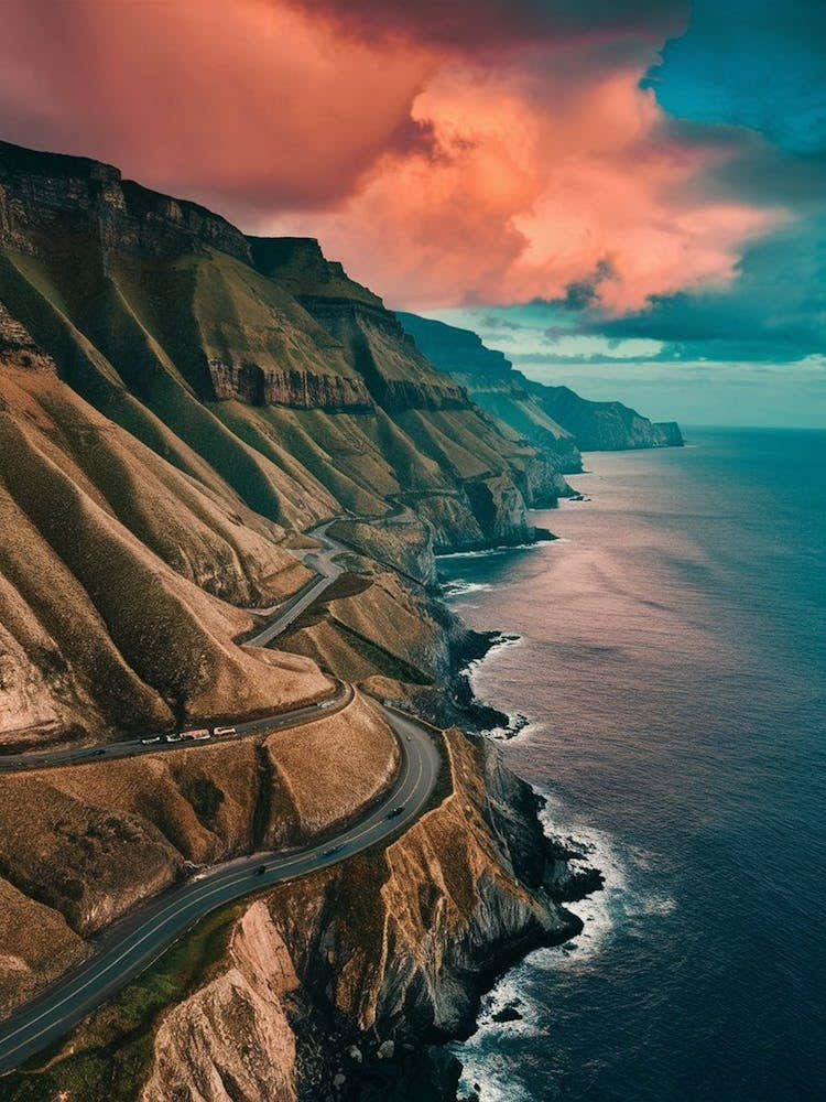 Sunset Over The Ocean 11