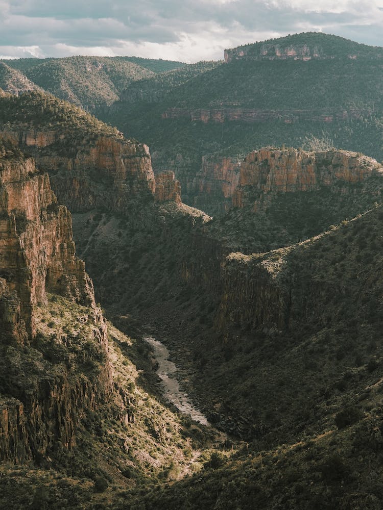 Dark Desert Canyon