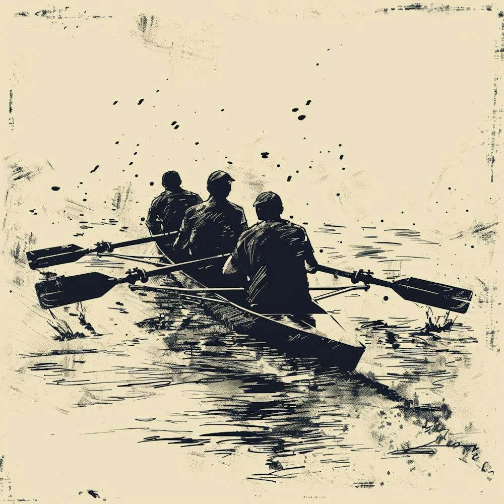 Rowing Men