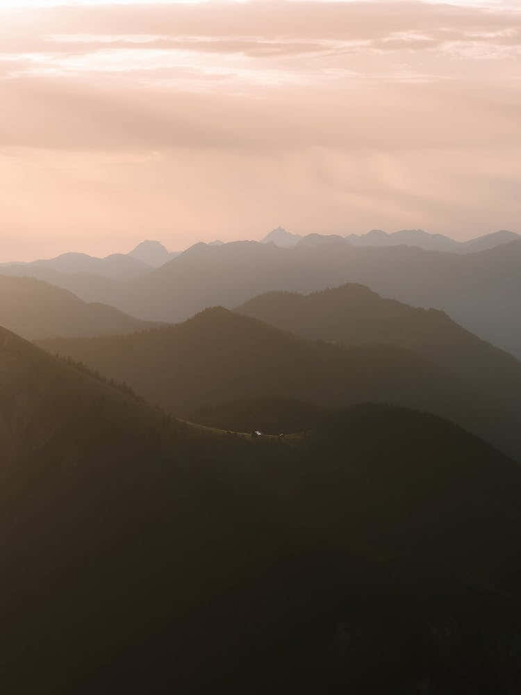 Mountain Layer Sunrise