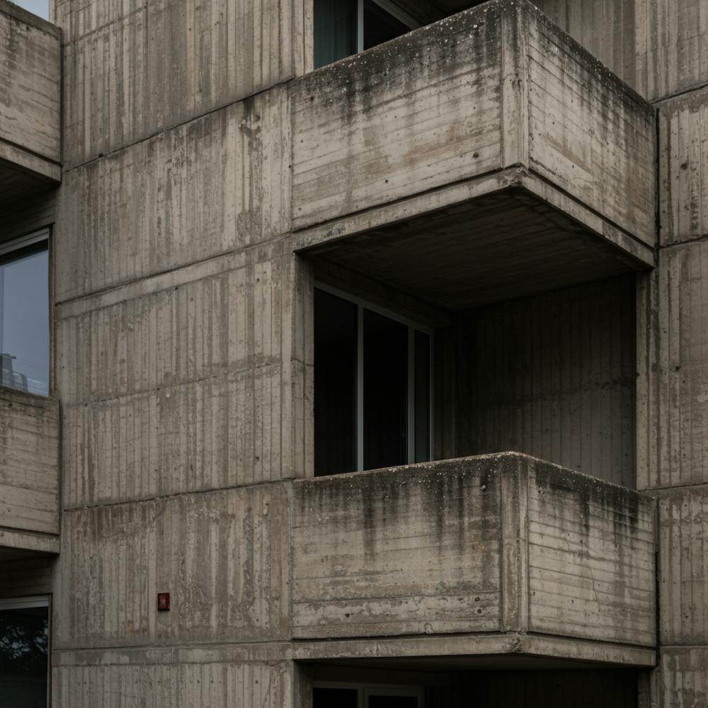 Concrete Apartment Building
