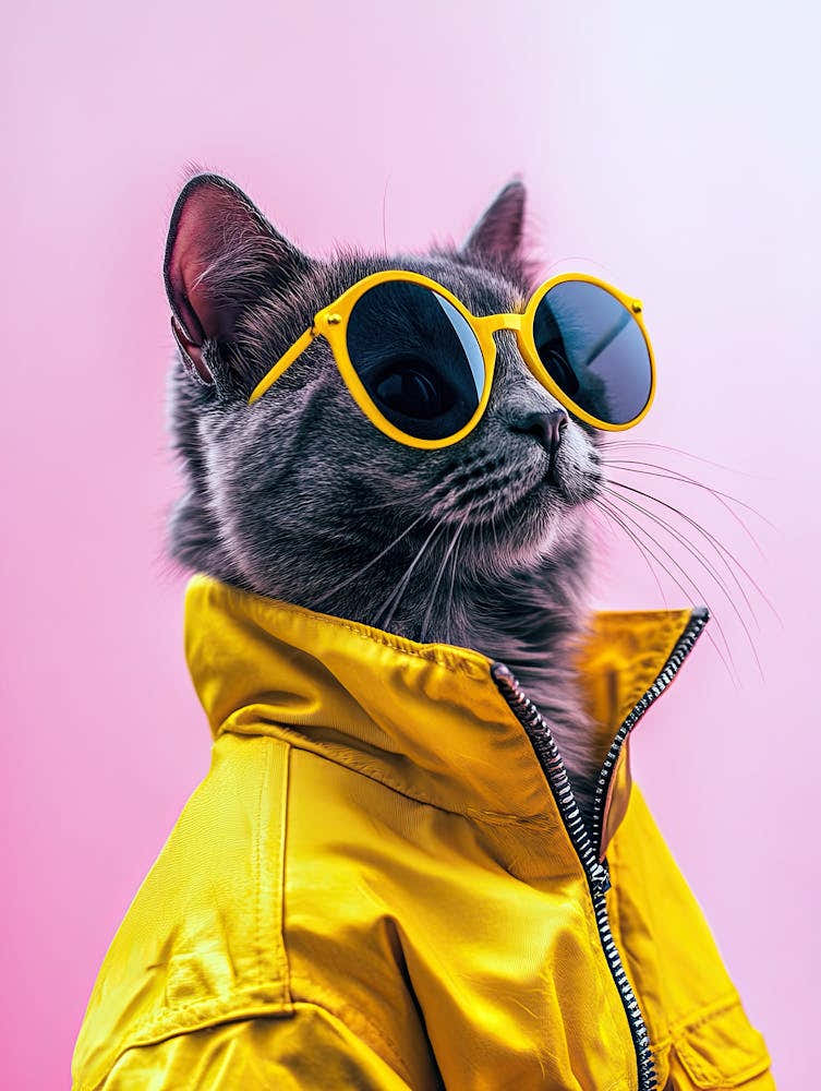 The Feline Fashion Icon